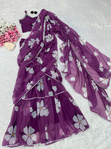 Experience Modern Elegance Exclusive Lehenga Saree Designs