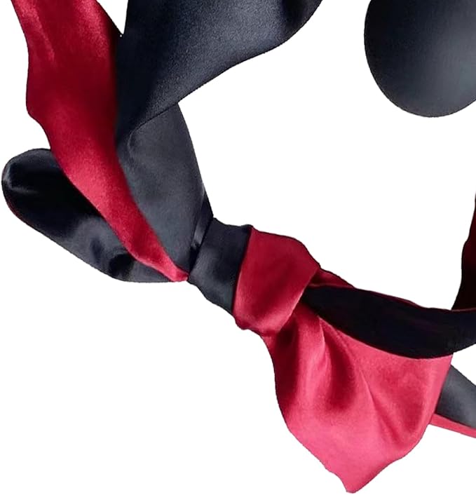 Silicone Satin Gag Ball Soft Mouth Restraint for Bondage & Roleplay